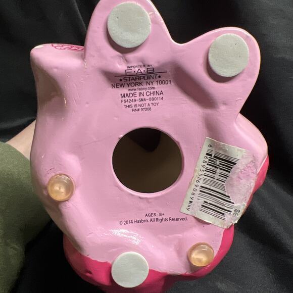 2014 Hasbro FAB My Little Pony PINKIE PIE Ceramic‎ Piggy Coin Bank 9.5" Figurine - Picture 8 of 8